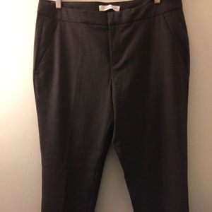 Everlane "The Slim Trouser" Charcoal Wool Pants
